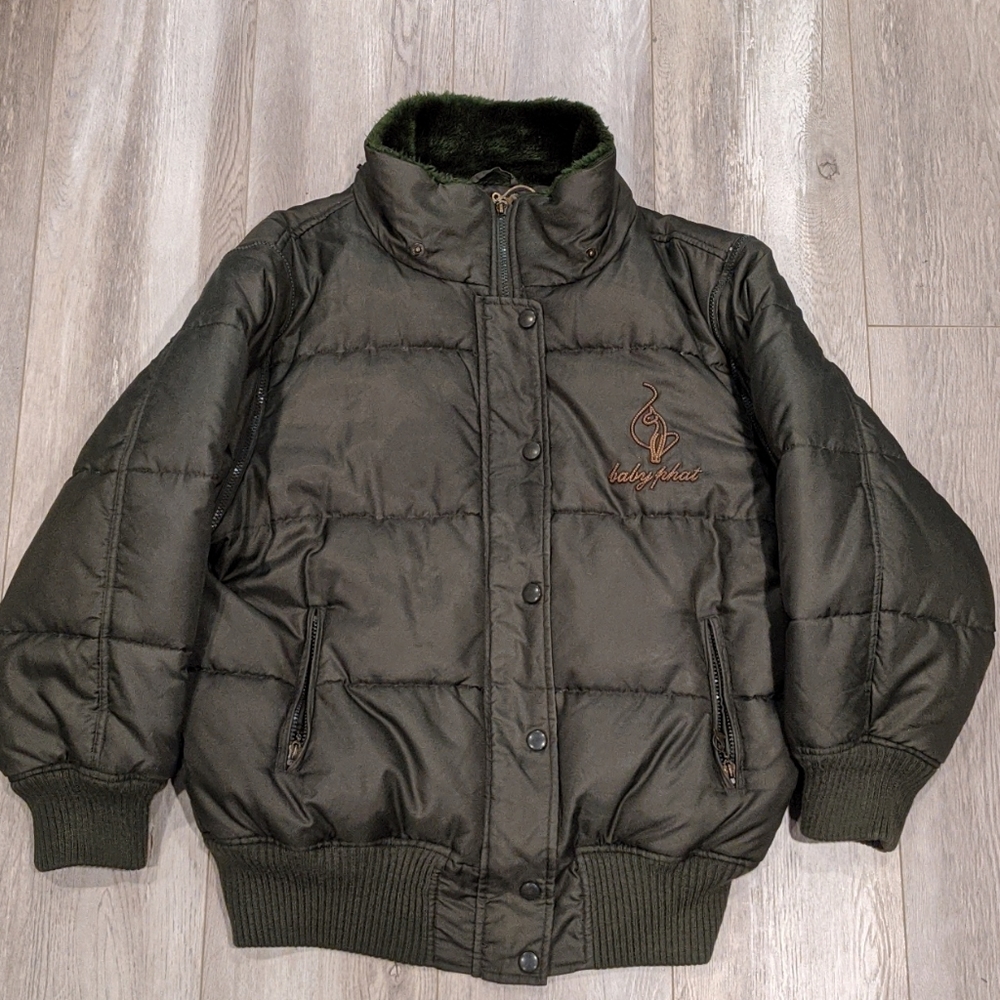 Baby Phat Down Convertible Jacket.
